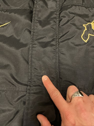 Vintage Nike Colorado Buffaloes Coat Black NCAA CU Buffs College Men’s Size 2XL - Picture 8 of 12