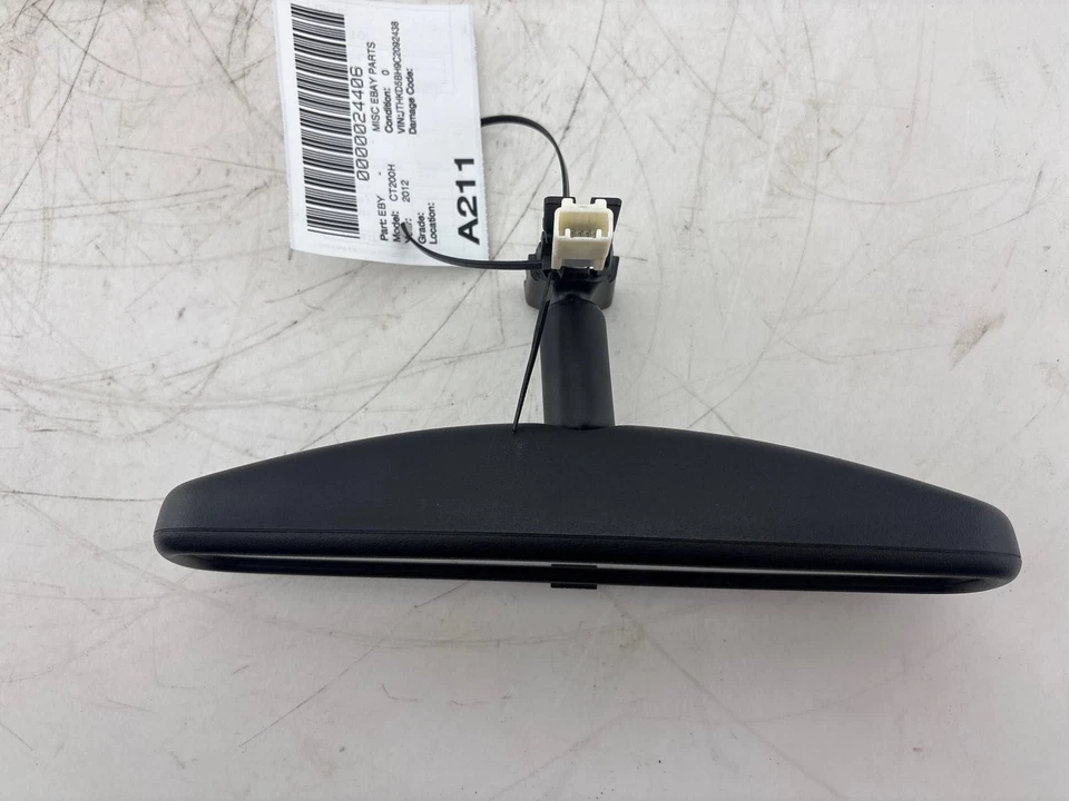 Espelho retrovisor interno Lexus CT200H 2011 - 2012 fabricante de equipamento original - Imagem 2 de 4