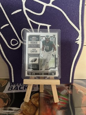 2023 Panini Contenders Optic NFL Jalen Carter Rookie Ticket Eagles