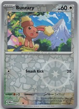 Buneary 083/131 Common Prismatic Evolutions Pokemon Reverse Holo Near Mint