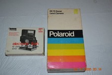 Nice Polaroid SX-70 Sonar Land Camera  Montgomery Ward SX-70 Electronic Flash