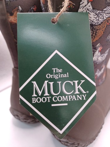 NEW Muck Ladies Muckster II Rooster Brown Mid Boots-Size 10 M - Picture 13 of 22