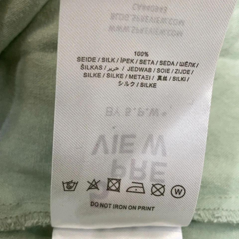 5 Preview, Kleid, Größe: S, Grün, Seide, Einfarbig, Damen #uWK - Bild 4 von 4