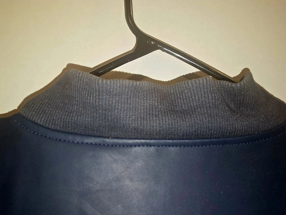 Abrigo Chaqueta De Colección Polo Sur Ropa Deportiva Cuero Cremallera Para Hombre 2XL Y2K Foto 3 de 4