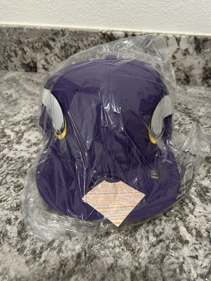 New Era Minnesota Vikings Historic Throwback Casco SnapBack Sombrero Nuevo con Etiquetas Jefferson Foto 2 de 4