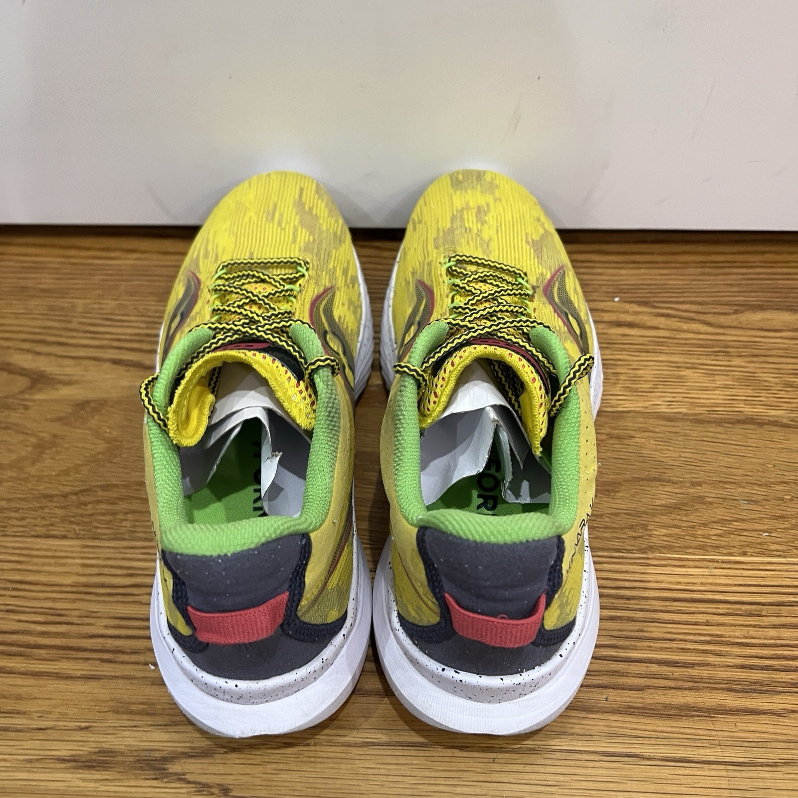 Saucony Men's Kinvara 14 Sneaker Citron Size 10 thumbnail 6