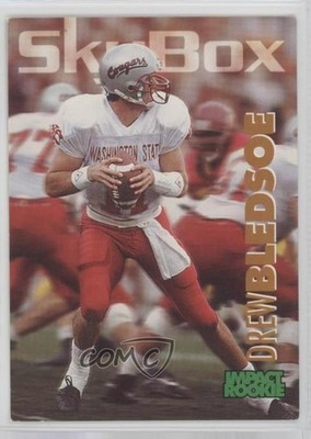 1993 Skybox Impact Drew Bledsoe #361 n1u