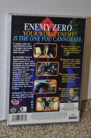 Enemy Zero Sega Saturn Complete; all original materials. Full US verion, CIB