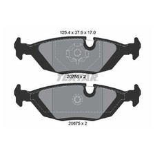 Satz Bremsbeläge Bremsklötze hinten für BMW 3-er E30 5-er E28 6-er E24 | 2391