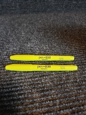 Pen Gear Pocket Highlighter, Chisel Tip, Yellow, 2 Count