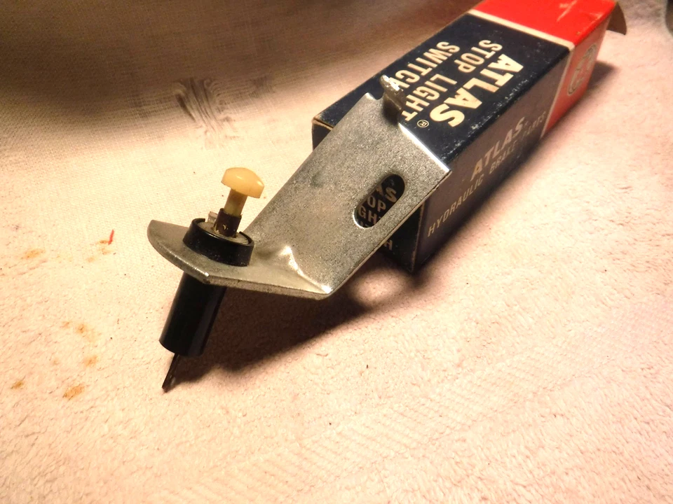 1965 - 1966 CHRYSLER DODGE POLARA PLYKOUTH FURY BRAKE LIGHT SWITCH NEW - Image 2 of 4