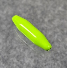 (10) Painted Lead Lure Body 3/8 oz 1.2" .063 Hole Diameter Trout Musky Pike Lure