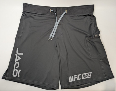 Jaco Resurgence Black Fight Shorts MMA Muay Thai Grappling Mens Sz 38 Sport Gym