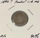 1890? Seated Liberty Dime 90% Silver NO RESERVE!