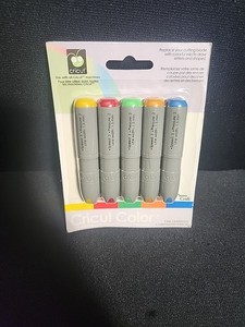 NIB Cricut Color Primary Collection 5 Ink Cartridges By Provo Craft Arts & Craft