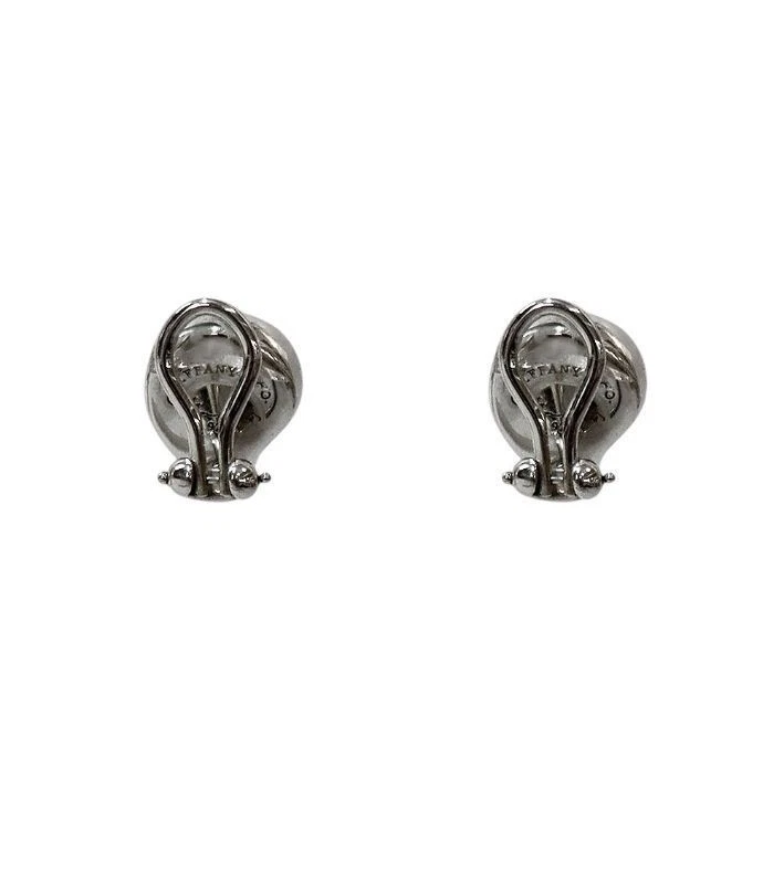 Tiffany & Co Leere Silber Ohrringe 66442 159471679 [U]