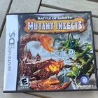 Ubisoft Battle of Giants Mutant Insects Nintendo DS 2010 Action w/ Manual & Case