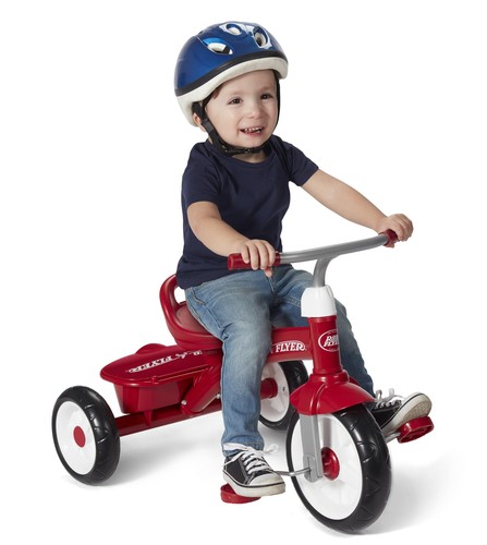 Radio Flyer Red Rider Trike for Ages 2.5–5, Three Wheel Toddler Bike, Kids