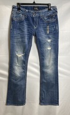 Express Blue Barely Boot Jean Women's Size 4