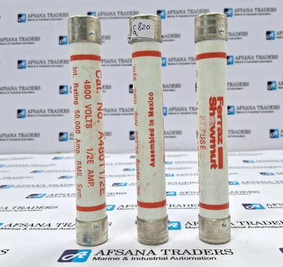 SET BESTEHEND AUS 3X FERRAZ SHAWMUT A480T1/2E PT SICHERUNG