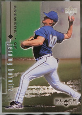 1999 Upper Deck Black Diamond #45 Jeromy Burnitz Baseball VG