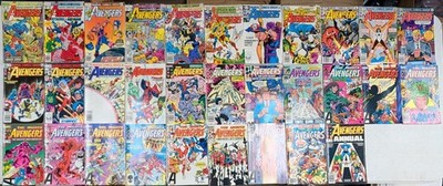 31 Lot The Avengers 1960s-1980s Different Issues Nos. Marvel Comics Collection