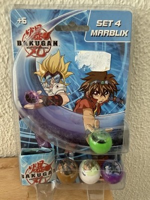 Simba Bakugan Battle Brawlers Marblix Spielzeug Wassermurmeln / 4er Set Bälle - Neu in OVP
