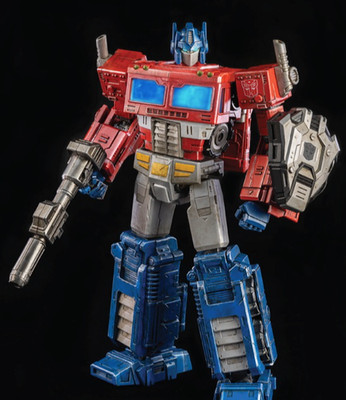 Optimus Prime Collectible Figure DLX Scale | Transformers | threezero