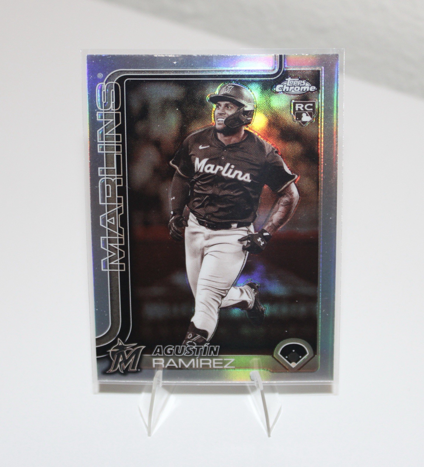 2025 Topps Chrome Update #USC200 Agustin Ramirez Sepia Refractor