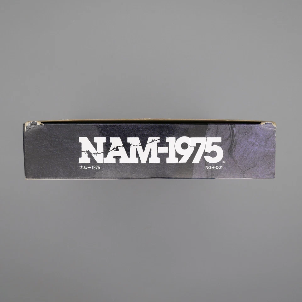 [ AES ] NAM-1975 - Arcade Shooter - Box + Instruction - SNK Neo Geo JAPAN - Image 4 of 4
