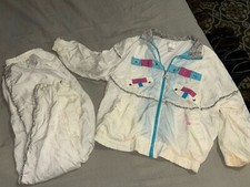 ADOLFO SPORT Large 90s windbreaker sweatsuit