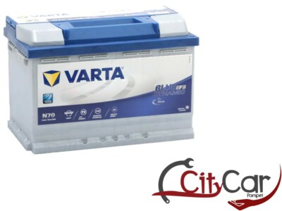 BATTERIA AUTO 70AH 760A DI SPUNTO START STOP VARTA N70 EFB BLUE DYNAMIC NUOVA - Foto 8