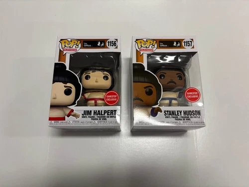 The Office Funko Pops- Jim And Stanley Sumo