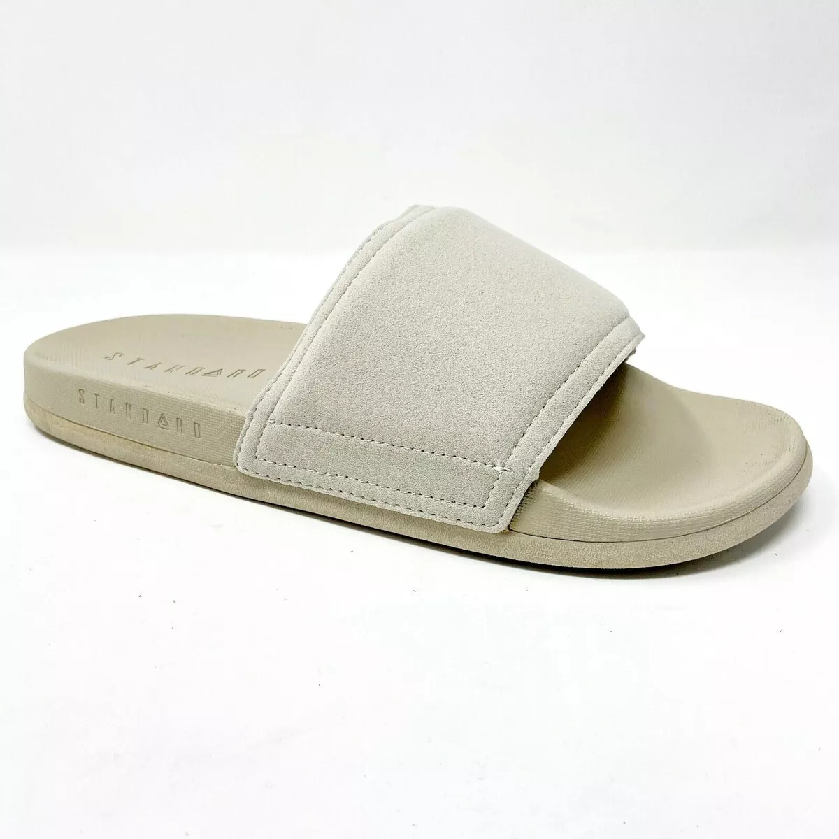 Mens clearance suede slides