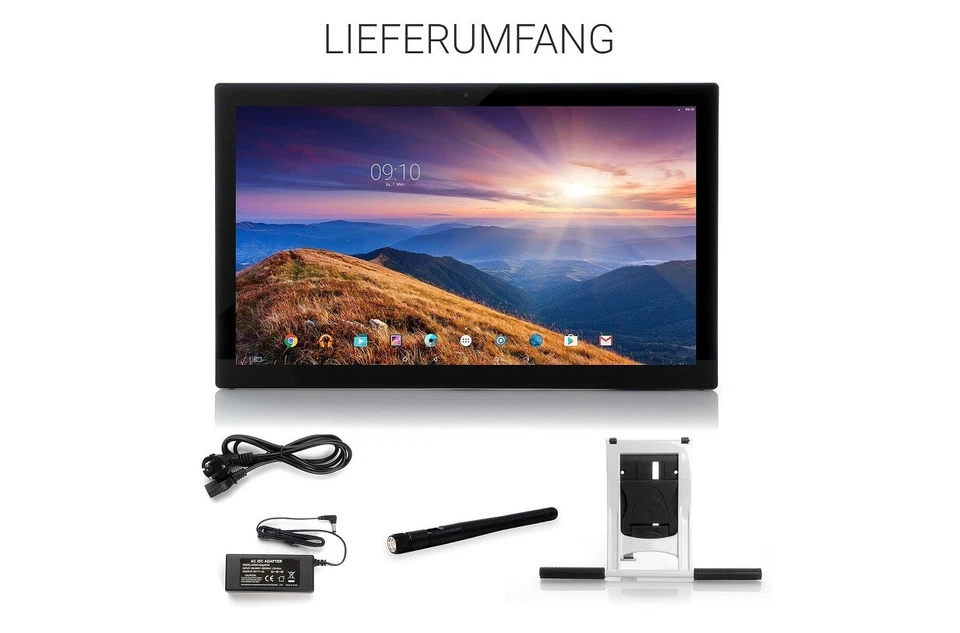 Xoro MegaPAD 3204 V6 32" Zoll Android 11 Tablet, 2GB/16GB, 2MP, HDMI, WLAN, BT - Bild 2 von 4