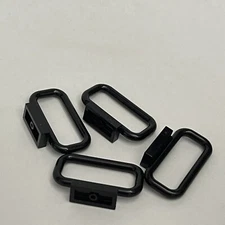 Lego 6187 Black Replacement Parts Pieces Lot of 4