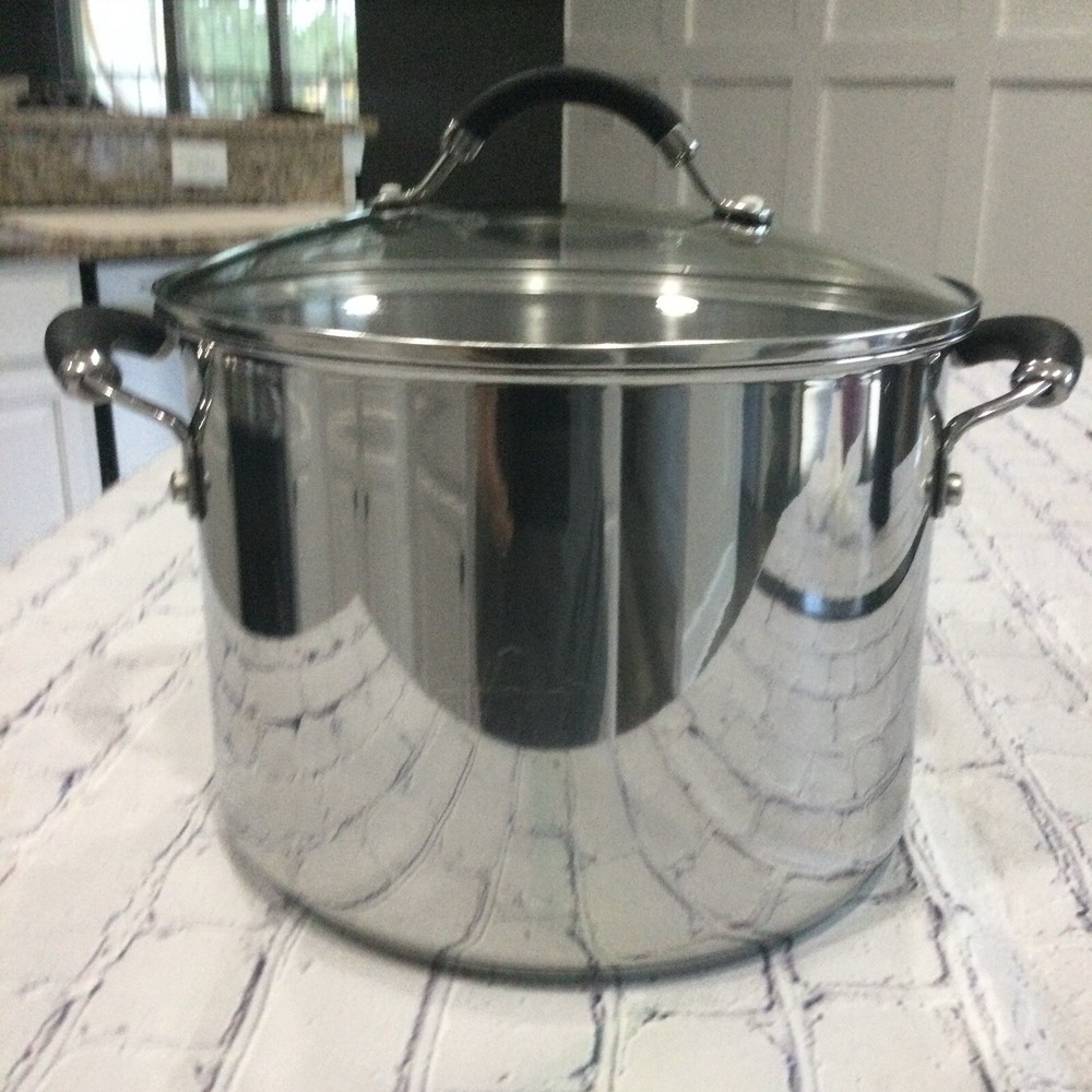 Kitchen Aid Durable Stainless Steel Pot 8QT Stockpot w / Lid.
