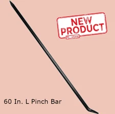 5 Feet Pinch Slate Pry Bar True Temper Diamond Point Hexagonal Steel Lever Tool