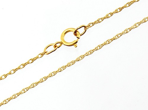 1/20 12K Gold Filled Rope Chain 18-inch 