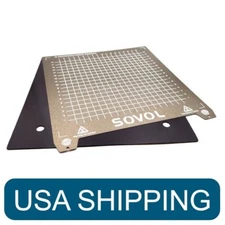 Sovol Build Plate w/Magnet (Textured Powder-coated PEI) for SV06, SV05 Flexible