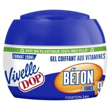 **Lot de 2**  VIVELLE DOP BETON   Gel Coiffant aux vitamines