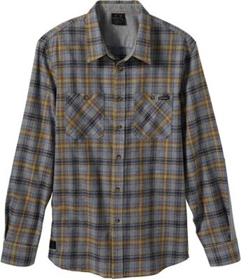Oakley Mens Drag Woven Shirt Long Sleeve Dachshund Size Medium