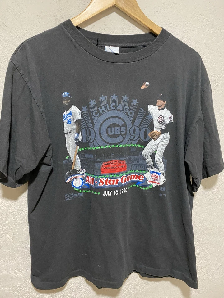 Vintage MLB All Star Game 1990 Bo Jackson Shirt Size XL Salem Sportswear RARE - Image 2 of 4