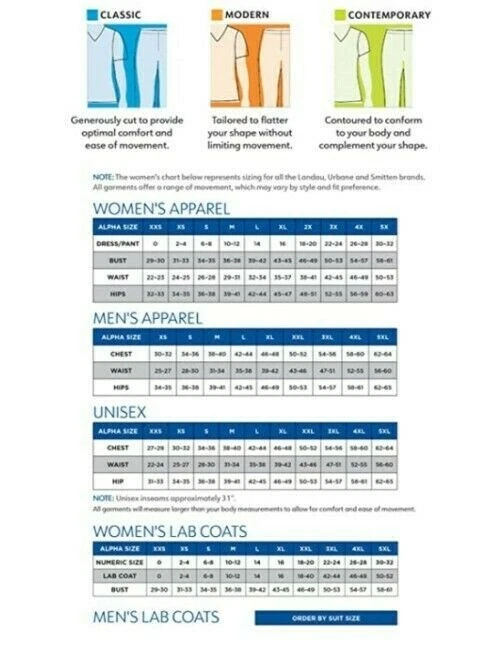 Blusa Médica Urbane Para Mujer 2 Bolsillos Contemporánea Calce Ajustado Lujo Suave Elastizada M Nueva con Etiquetas Foto 4 de 4