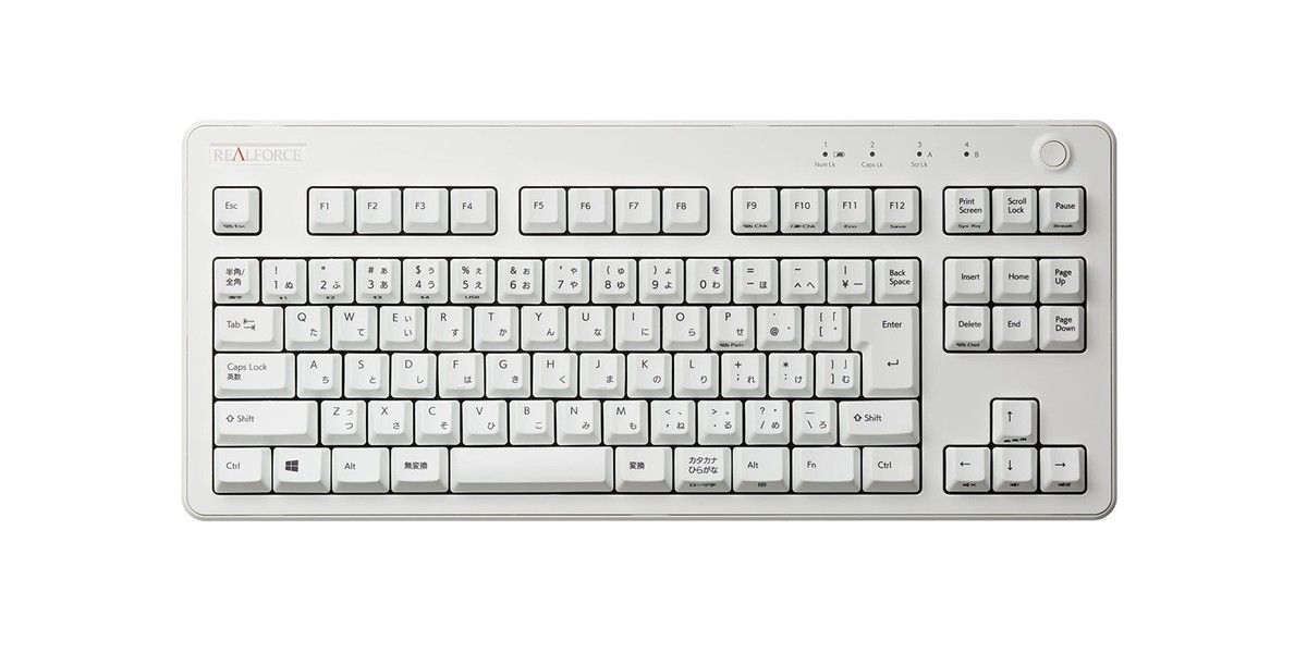 REALFORCE R3 KEYBOARD ホワイト Amazon.com: Realforce R3 TKL Mac Wireless Keyboard (White