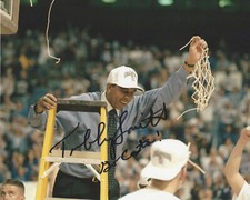 TUBBY SMITH KENTUCKY WILDCATS COACH SIGNED 8x10 PHOTO B COA NCAA FINAL FOUR 1998