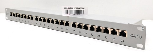 Panneau patch de montage en rack Digitus 483 mm 19'' 24 ports blanc - Photo 3/10
