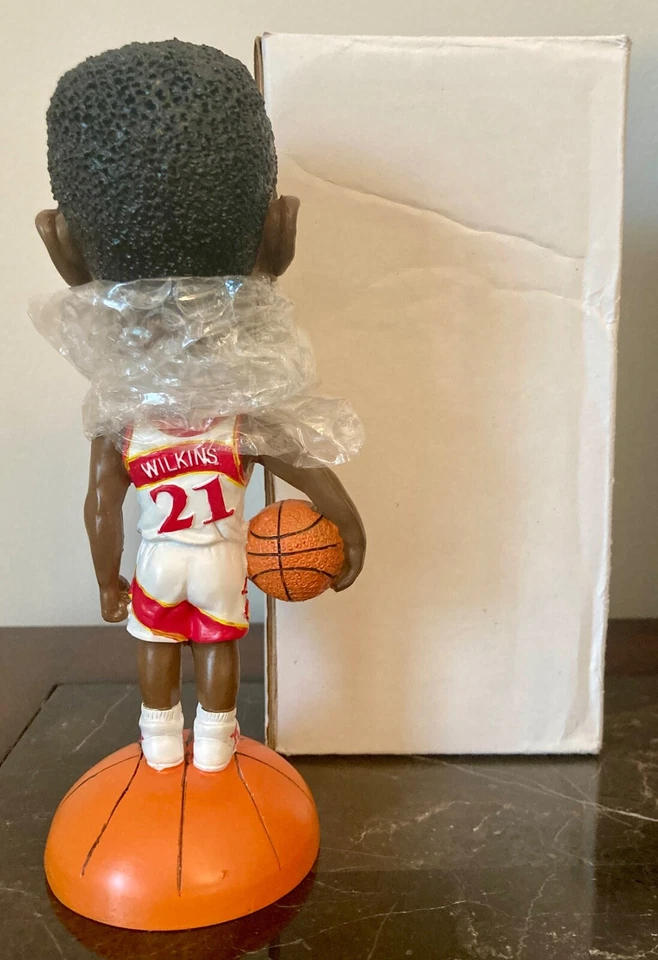 ATLANTA HAWKS DOMINIQUE WILKINS STADIUM GIVEAWAY BOBBLEHEAD! 01/02 SEASON W/BOX! - Image 3 of 4