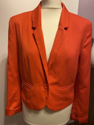 Damen Blaser  , Business Blaser . Rot. Größe 38-40