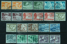 Switzerland 1949 22 stamps to 70c SG 511/521 Used cat £13